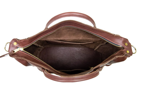 Legacy Voyager Leather Travel Bag – Spacious Business Tote | Made in USA Urban Southern  Totes