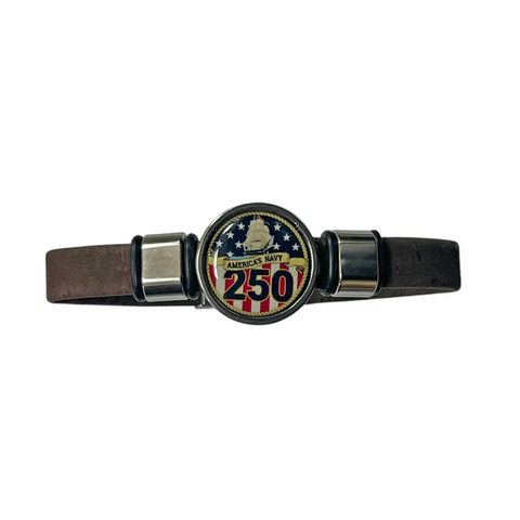 Limited Edition 250th Anniversary Navy Cork Bracelet – Patriotic Handmade Wristband | Made in USA Michelle Marie Boutique  Bracelets