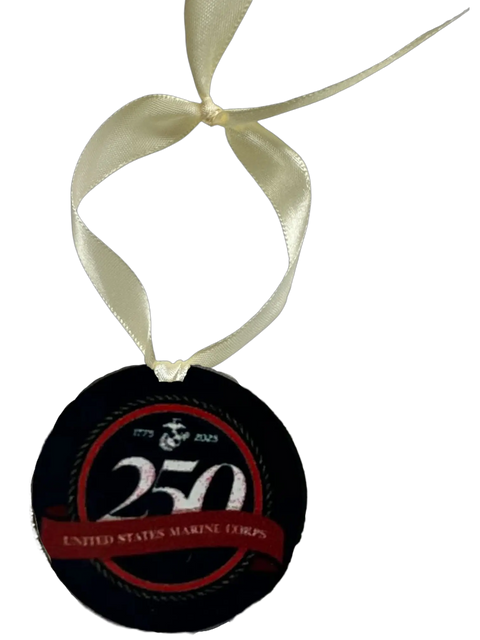 Limited Edition 3 Inch Ceramic Military Ornament – 250th Anniversary Tribute – Personalized U.S. Army Navy Marine | Made in USA Michelle Marie Boutique  Ornament