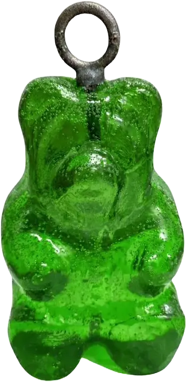 Limited Edition Gummy Bear Hand Exerciser – Mica Powdered Finish Grip Trainer | Made in USA Grenade Grips 
