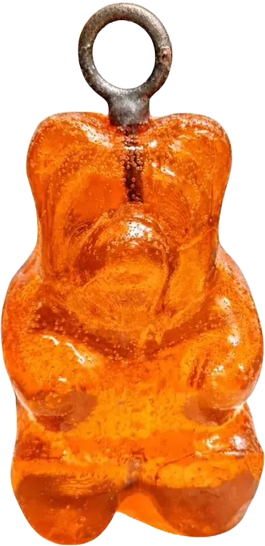 Limited Edition Gummy Bear Hand Exerciser – Mica Powdered Finish Grip Trainer | Made in USA Grenade Grips 