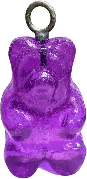 Limited Edition Gummy Bear Hand Exerciser – Mica Powdered Finish Grip Trainer | Made in USA Grenade Grips 