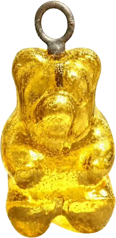 Limited Edition Gummy Bear Hand Exerciser – Mica Powdered Finish Grip Trainer | Made in USA Grenade Grips 