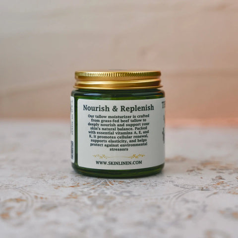 Limited Edition Summer 94' Vanilla Cone Face Moisturizer 4oz – Bison Tallow Cream | Made in USA Skin Linen 