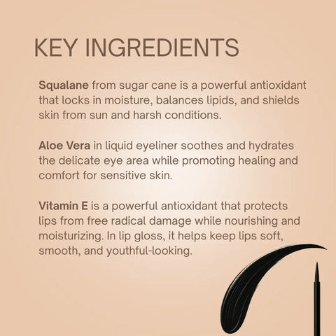 Liquid Eyeliner | Organic Black Taylor Made Organics  eyeliner