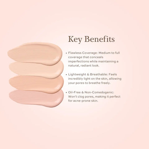 Liquid Mineral Foundation | Oil-Free, Lightweight Taylor Made Organics  foundation