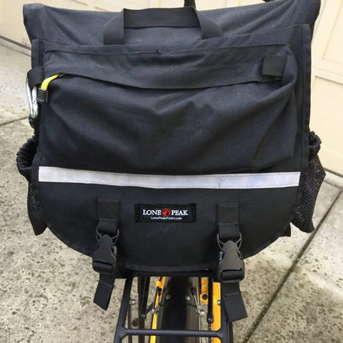 Lone Peak 16L Recumbent Bike Seat Pack – Water-Resistant | Made in USA Lone Peak Packs 