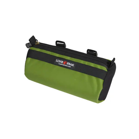 Lone Peak Barrel Handlebar Bag 10 Inch – Durable Nylon | Made in USA Lone Peak Packs 