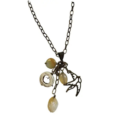 Long Charmed Themed Gemstone Necklaces Michelle Marie Boutique  Necklaces