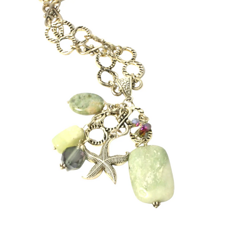 Long Charmed Themed Gemstone Necklaces Michelle Marie Boutique  Necklaces