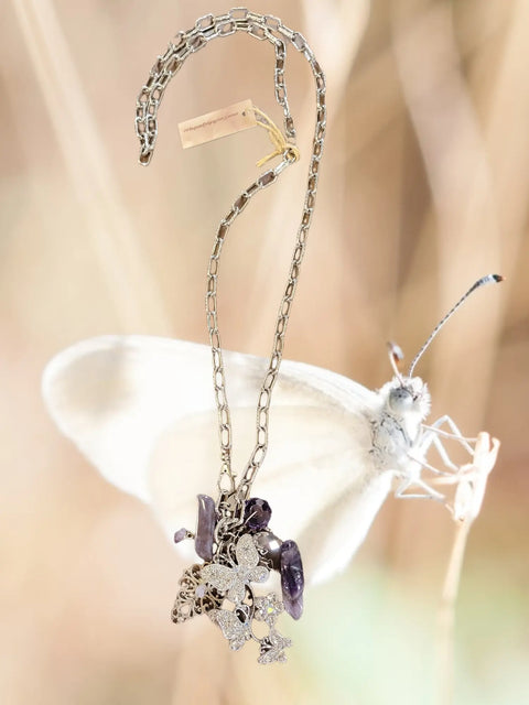 Long Charmed Themed Gemstone Necklaces Michelle Marie Boutique  Necklaces
