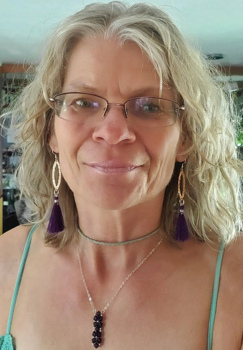 Long Copper Filigree Tassel Earrings 3.5 Inch – Handmade USA Alexa Martha Designs  Earrings