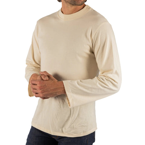 Long Sleeve Jersey Knit Tee 9.5oz Cotton – Made in USA Apparel Seven Titans  Shirt