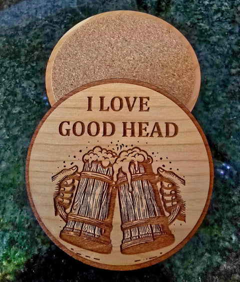 Love Good Head Coasters American Grains LLC 