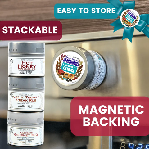 Luxury BBQ House Reserve Seasonings | Gift Pack Set of 3 Gustus Vitae  Collections & Gift Sets