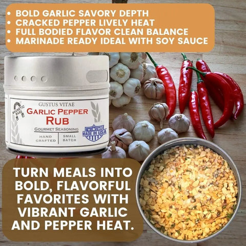 Luxury BBQ Seasoning Collection – 12 Four Ounce Gourmet Spice Tins for Grilling | Handcrafted in USA Gustus Vitae  Collections & Gift Sets
