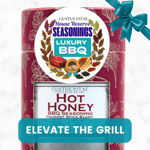 Luxury BBQ Seasonings Gift Pack – Set of 3 Handcrafted Dry Rubs | Made in USA Gourmet Spice Trio Gustus Vitae  Collections & Gift Sets