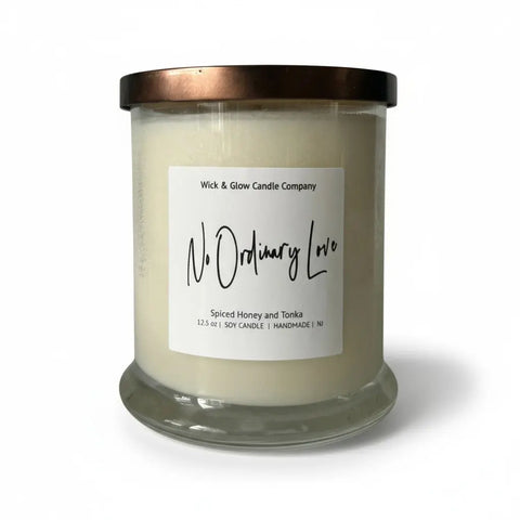Luxury Fall Scented Candle Set 12 Oz – Hand-Poured Soy Wax Trio | Made in USA Home Fragrance Collection Wick and Glow Candle Company™  Candles
