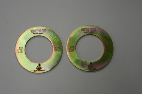 Fractional Mini Olympic Steel Weight Plates – Precision Solid Discs | Made in USA Weight It Out 