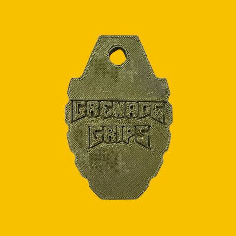 MK2 Pinch Grip Hand Exerciser – Heavy-Duty Grip Strength Trainer with 3D Doom Logo | Made in USA Grenade Grips 