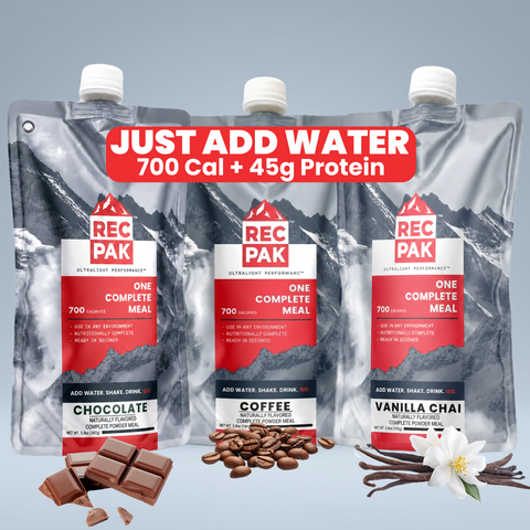 RecPak Ready-to-Eat 700 Calorie Ultrathin Performance Meal – 6.2oz Pouch – High Protein Nutrition | Made in USA RecPak 