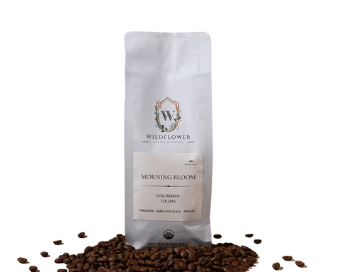 MORNING BLOOM | COLOMBIAN Wildflower Coffee Company  Coffee 25.50 Whole Bean