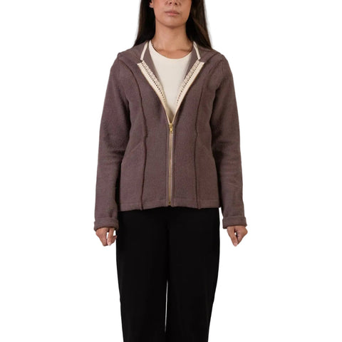 Organic Cotton Heavyweight Zip Hoodie – Mackenzie Eco-Friendly Jacket | Made in USA Spiritex | Sustainable Apparel  Women's Jackets & Vests