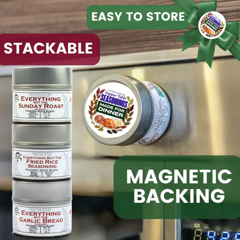 Made for Dinner Supper Table Seasonings Gift Set 3-Pack – Gourmet Spice Blends | Handcrafted in USA Gustus Vitae  Collections & Gift Sets