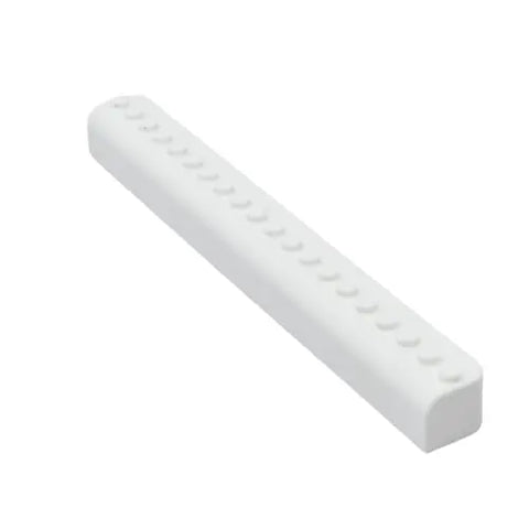 The Chatelet Manufacturing Collectibles Display Fridge Magnet, compatible with Lego Minifigures and perfect for displaying figurines on your fridge or metal surfaces, is shown at an angle against a plain white background. Made in the USA.