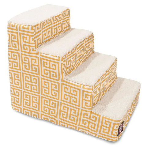 Majestic Pet 4 Step Mobility Stairs – Soft Foam Pet Steps for Dogs and Cats | Made in USA Majestic Pet