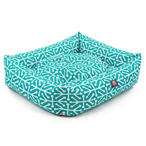 Majestic Pet Aruba Luxe Bagel Dog Bed – Plush High Loft Fiberfill | Made in USA Majestic Pet