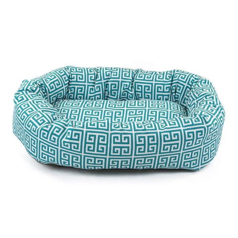 Majestic Pet Towers Bagel Dog Bed – Outdoor Polyester Cozy Plush – Made in USA Majestic Pet