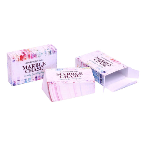Marble Chase Replacement Playing Cards 2 Decks – Game Accessory Pack | Made in USA Quality Amish Toy Box  Toy