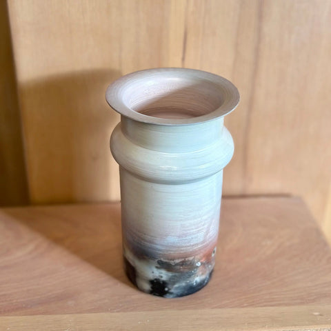 Martian Illusion 4 | Handmade Porcelain Decorative Vase 6.75 Inch – Saggar-Fired Artistic Finish | Made in USA All Muddy 