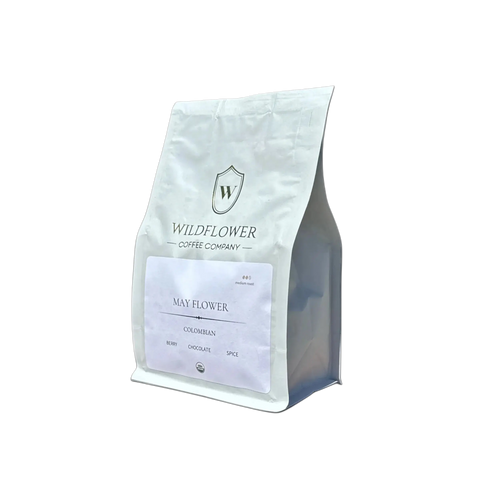 May Flower Colombian Medium Roast Coffee – Smooth Tangerine and Toasted Apple Notes | Roasted in USA Wildflower Coffee Company  Coffee
