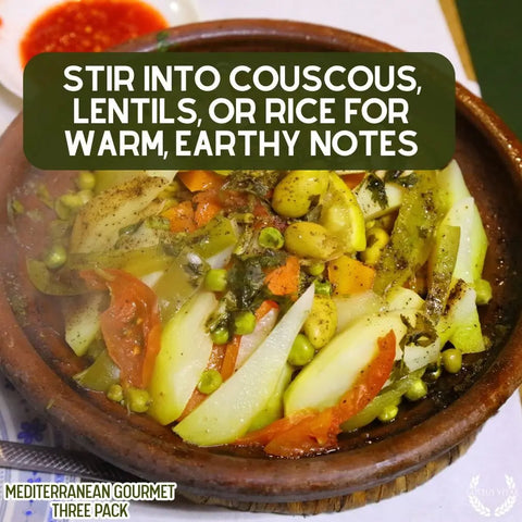 Mediterranean Spice Trio Set – Gourmet Seasoning Collection | Made in USA Gustus Vitae  Collections & Gift Sets