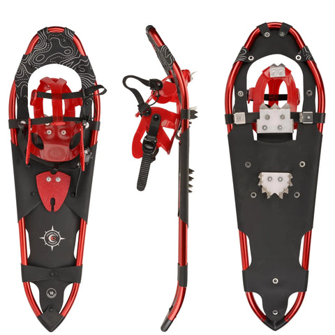 Men’s Backcountry Snowshoes 32 Inch Big Sky Blue – Aluminum Frame | Made in USA Crescent Moon  item