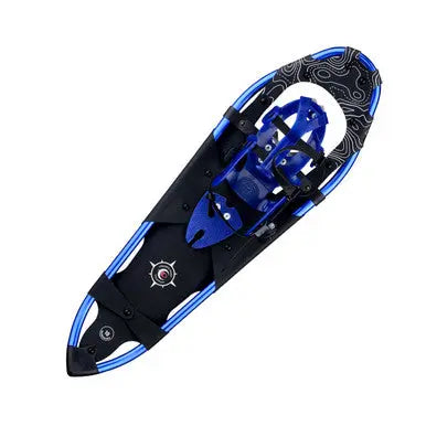 Men’s Backcountry Snowshoes 32 Inch Big Sky Blue – Aluminum Frame | Made in USA Crescent Moon  item