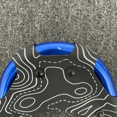 Men's Backcountry Snowshoes 32 Inch Big Sky Blue – Durable Design | Made in USA - Scratch & Save Crescent Moon  item