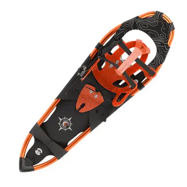 Men’s Big Sky Orange 32 Inch Backcountry Snowshoes – Durable Aluminum Frame | Made in USA Crescent Moon  item