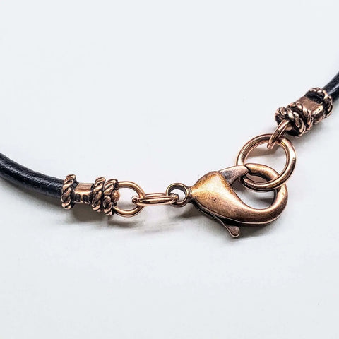 Men’s Copper Infinity Swivel Bracelet – 10 Gauge Hammered Copper Rod | Made in USA Alexa Martha Designs  Bracelet/Bangle