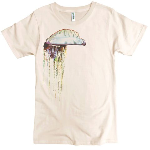 Men's Organic Cotton Crewneck T-Shirt – Portuguese Man O' War Graphic | Made in USA Spiritex | Sustainable Apparel  Men's Graphic Tees