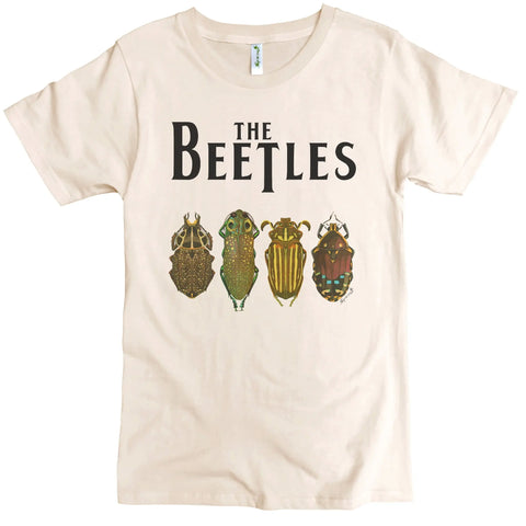 Men's Organic Cotton The Beetles Graphic Tee – Classic Crewneck | Made in USA Spiritex | Sustainable Apparel  Men's Graphic Tees