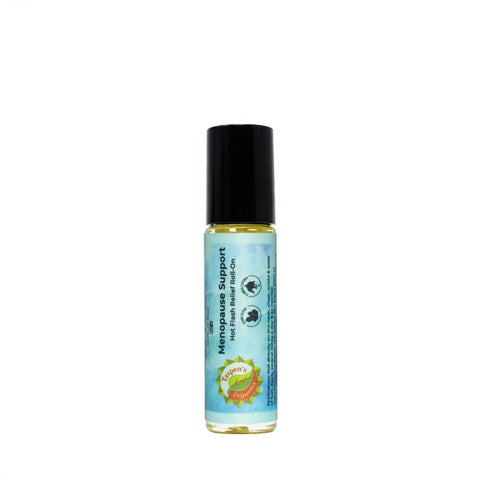 Menopause Hot Flash Relief Roll-On – Natural Essential Oil Blend | Made in USA Taspen's Organics 