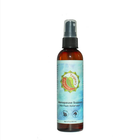 Menopause Relief Mist – Hot Flash Support Spray 4 oz – Taspen Organics | Made in USA Taspen's Organics 