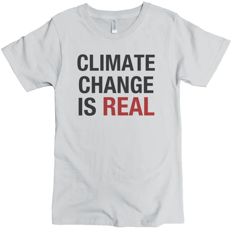 Mens Climate Change Awareness T-Shirt – Organic Cotton Crewneck | Made in USA Spiritex | Sustainable Apparel  Men's Graphic Tees