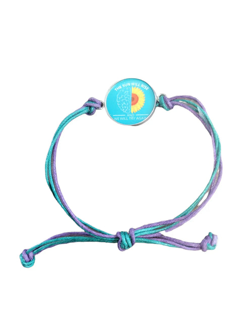 Mental Health Awareness Inspirational Bracelet – Adjustable Motivational Jewelry | Handmade in USA Michelle Marie Boutique  Bracelets