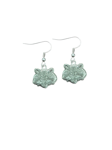 Michelle Marie's Racoon Silver Pewter Charm, Necklace, Bracelet and Earring Sets Michelle Marie Boutique  Jewelry Sets