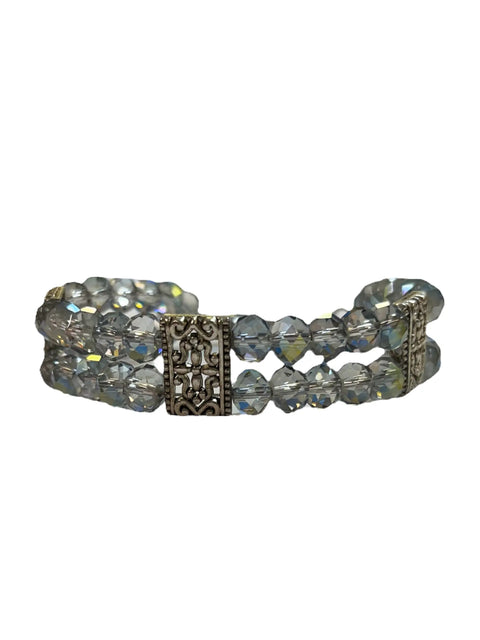 Midnight Sparkle Clear Crystal Stack Bracelet Michelle Marie Boutique  Bracelets