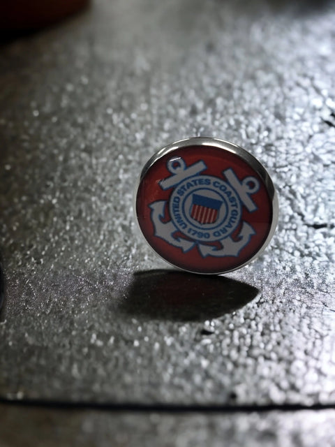 Military Emblem Tie Pins – Stainless Steel Lapel Pin 0.5 Inch – Tarnish Resistant | Made in USA Michelle Marie Boutique  Tie Pin